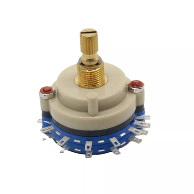 Ce 0.8mm Ononderbroken Roterende Schakelaar 0.5A 4 Pool 2 Roterende Positie
