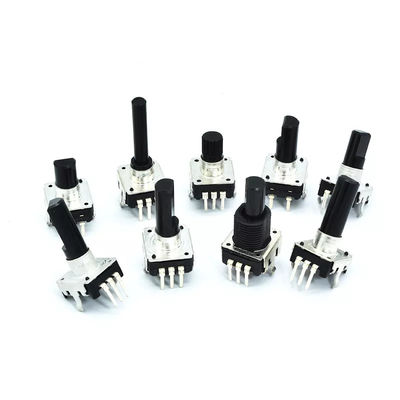 kwaliteit  Peaker Audio Ec12 Rotary Encoder With Push Button 10ohm Threaded Bushing fabriek