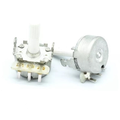 16mm laatst de Plastic van de het Handvatspeld B100k van het Schachtsoldeersel Roterende Potentiometer