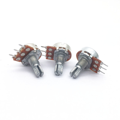 WH148 Rotary Potentiomer Lange Levensduur Volumeregeling Lineaire B50K B10K Potentiometer Carbon Film Potentiometer Voor Audio