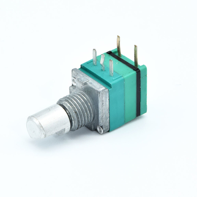 RD915S 9mm Roterende Potentiometer van Ganged van de Metaalschacht de Multi voor Muzikale Instrumenten en Audiofrequentie