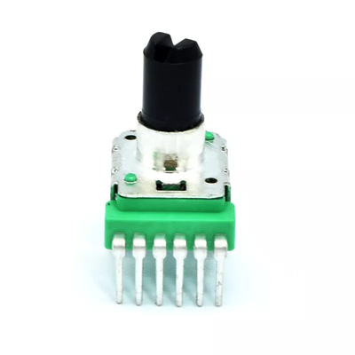 R1116G van het de Troepmetaal van 11 Mm Dubbele van de de Schachtkoolstof de Film Roterende Potentiometer B10k 50K 100K
