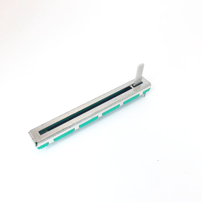 C6044G Dual Potentiometer Carbon Film Slide Potentiometer 60mm Reizen 5K 10K Lineaire Stereo Potentiometer