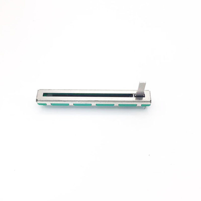 C6044G Dual Potentiometer Carbon Film Slide Potentiometer 60mm Reizen 5K 10K Lineaire Stereo Potentiometer