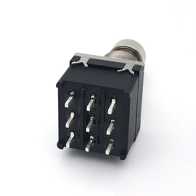 9 de speld 3pdt stampt Schakelaar 500V voor Elektrische Gitaar