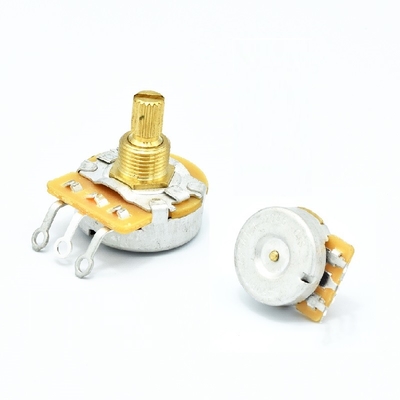 De witte Potentiometer van de Gitaarpotten 0.125w B100k van 10000ohm Elektrische