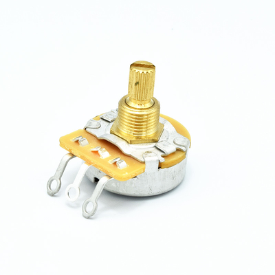 De witte Potentiometer van de Gitaarpotten 0.125w B100k van 10000ohm Elektrische