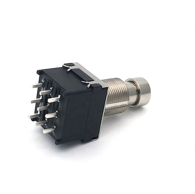 3PDT Schakelaar 17mm Footswitch 9 van de gitaarvoet de Terminal van de Spelddraad