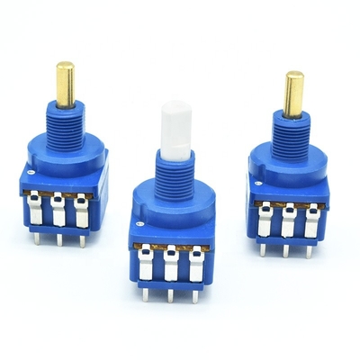 0.2W het hoge Huidige Potentiometer Lichte Schemerigere 17mm Snelheid Regelen