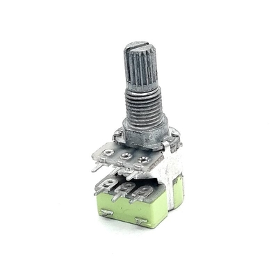 Dubbele 12mm Roterende van het de Film100k Volume van de Potentiometerkoolstof Controle 6 Speld