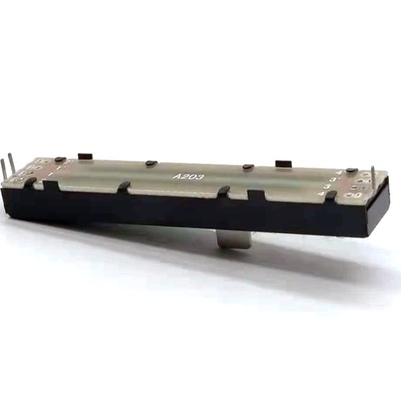 de Potentiometer van de de Koolstoffilm van 50N 60mm Faders 2ohm voor Geluidskaart