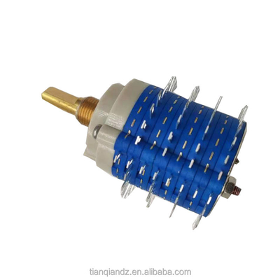 Band schakelaar-SR38 2 Pool 6 Posities Roterende Schakelaar voor Frequentieconvertor, Automatische Deur