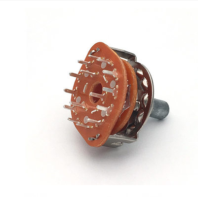 De multisprekers van de Lijn2p4t Mini Rotary 500ohm Ononderbroken Roterende Schakelaar