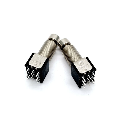 Ce 17.1mm Gitaar 125V AC 6A 9 Pin Footswitch van het Voetpedaal