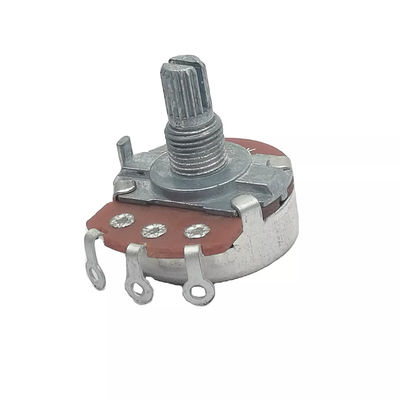 24mm de Roterende Potentiometer B500K van de Koolstoffilm