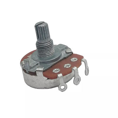 24mm de Roterende Potentiometer B500K van de Koolstoffilm