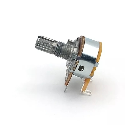 5k Potentiometer Met Schakelaar 15mm Dual Gang Audio Taper