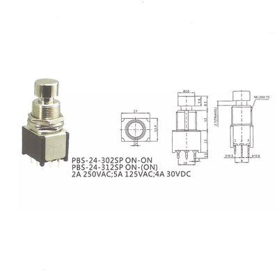 3PDT Schakelaar 9 van de gitaarvoet de Ware Omleiding van PIN Dpdt Stomp Switch