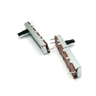 Ce 30mm Dia Fader 3 Pin Linear Slide Potentiometer Sound-Kaart het Stemmen Snelheid