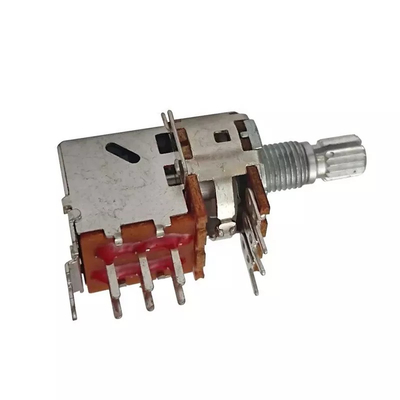 PCB-Veranderlijke de Weerstandspot DPDT van de Knop10k Roterende Potentiometer 0.2W