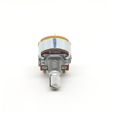 de Potentiometer Dubbele 0.5A Ononderbroken Roterende Schakelaar van 25ohm B100k