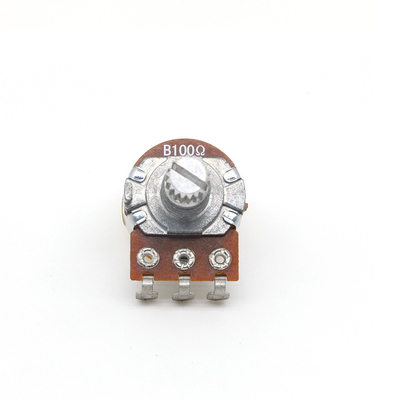 de Potentiometer Dubbele 0.5A Ononderbroken Roterende Schakelaar van 25ohm B100k