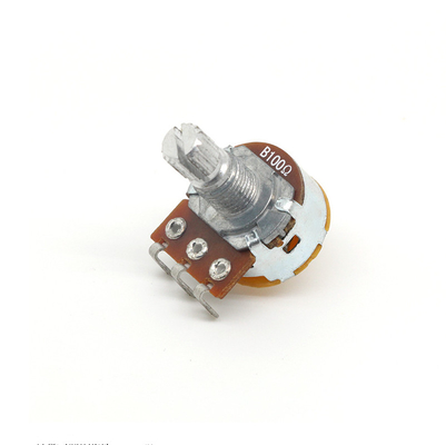 de Potentiometer Dubbele 0.5A Ononderbroken Roterende Schakelaar van 25ohm B100k