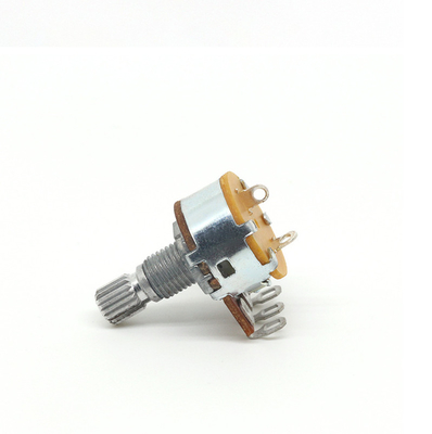 de Potentiometer Dubbele 0.5A Ononderbroken Roterende Schakelaar van 25ohm B100k