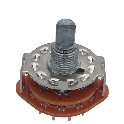 SR25C omschakelaars Roterende Schakelaar 12 Roterende de Bandschakelaar Oven Rotary Switch van de Positiesonderdompeling