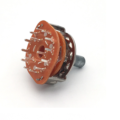 0.3A ononderbroken Roterende Schakelaar 20MM de Schakelaar van de 8 Manierselecteur