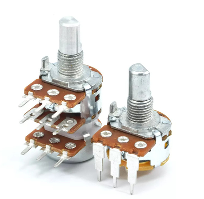 Potentiometer van het de Potentiometer200k Ohm 200k van de koolstoffilm ROHS de Roterende
