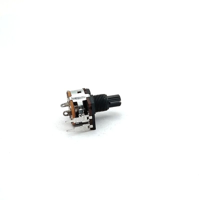 De zwarte Potentiometer van de het Volumeknop van 5000ohm 6 Pin Volume Control 0.2W