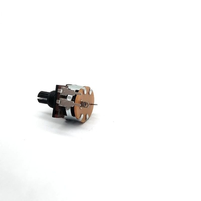 De zwarte Potentiometer van de het Volumeknop van 5000ohm 6 Pin Volume Control 0.2W