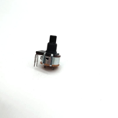 De zwarte Potentiometer van de het Volumeknop van 5000ohm 6 Pin Volume Control 0.2W