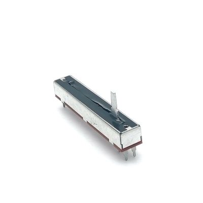 Schuifpotentiometer met 45 mm veerweg B10k Fader voor geluidsconsole