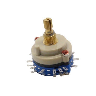 Ce 0.8mm Ononderbroken Roterende Schakelaar 0.5A 4 Pool 2 Roterende Positie