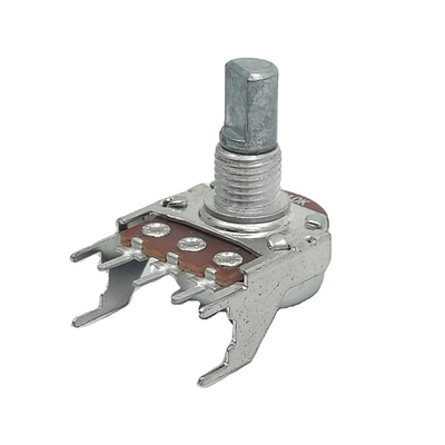 Roterende Potentiometer 16mm van de koolstoffilm Omgekeerde Alpha- het Logboekpotentiometer van 500k