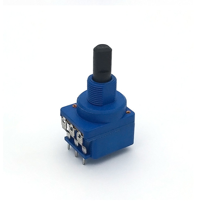 De Pot van de de Roterende Schakelaarpotentiometer B500k van ROHS voor Film van de Volume de Dubbele Koolstof
