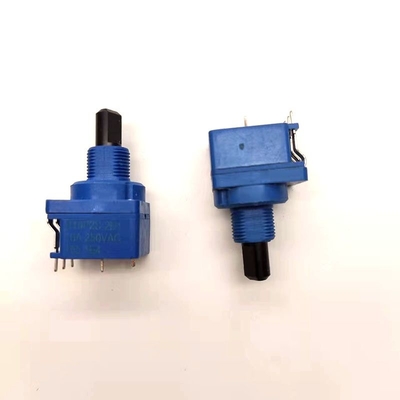 Koolstoffilm 16mm de Schemerigere Schakelaar B500K 10A van de Roterende Schakelaarpotentiometer