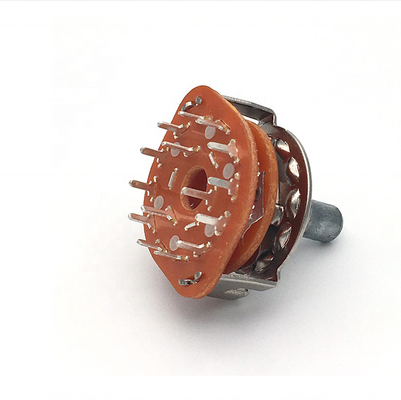 De multisprekers van de Lijn2p4t Mini Rotary 500ohm Ononderbroken Roterende Schakelaar