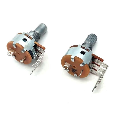 Verticale Potentiometer met van Schakelaar 16mm