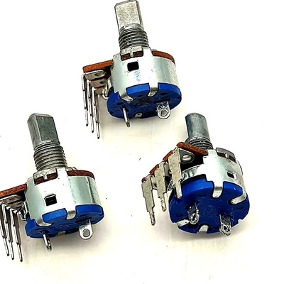 Diameter 16mm Roterende Schakelaarpotentiometer A10k 3 Pin Speaker Soundbox