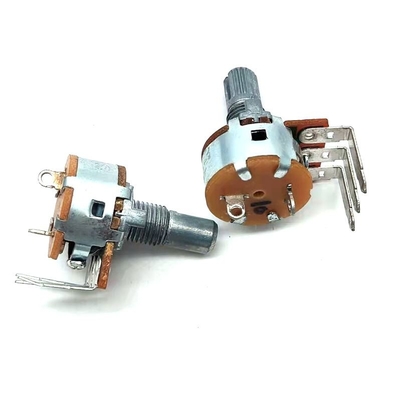 De Potentiometer van de metaal0.2w Versterker met Schakelaar 16mm voor Correcte Doos
