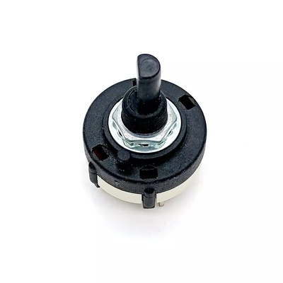 Diameter 26mm de Roterende Roterende Schakelaar van de Band0.3a Multipositie voor Ventilatorsovens