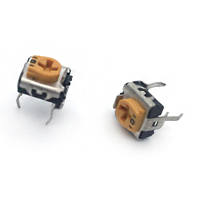 De oranje RM065-Potentiometer van de de Koolstoffilm van Ce van Snoeischaarpotentiometers