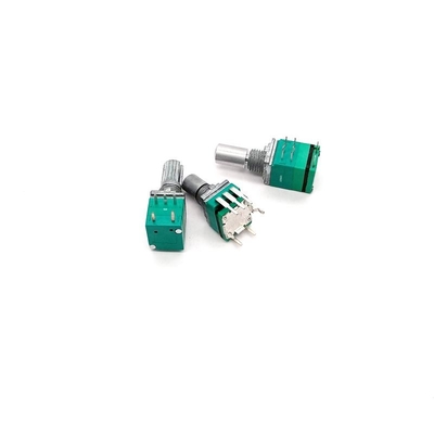 10mA roterende Codeur met Knop 6mm het Dubbele Concentrische Autospreker Audio Stemmen