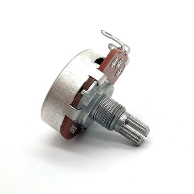 B1k Roterende Spitse Potentiometer van de Potten de Enige Draai	15000 Cycli 24MM Weerstand