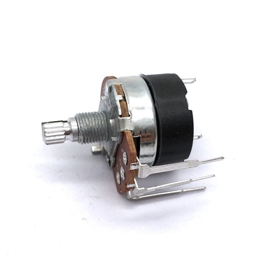 12mm de Speld100k Ohm van PC van de Roterende Schakelaarpotentiometer met Potentiometerschakelaar